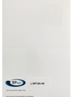 Fogli in plastica f.to A5 190 µ