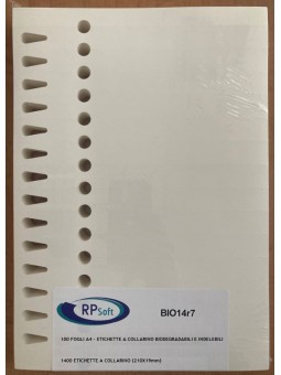 Collarino biodegradabile...