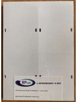 Etichette con foro 105x140mm