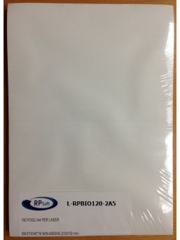 Fogli biodegradabili A5