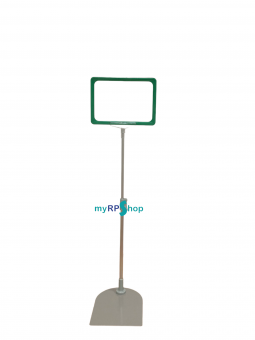 Espositore f.to A5 con cornice e piedistallo