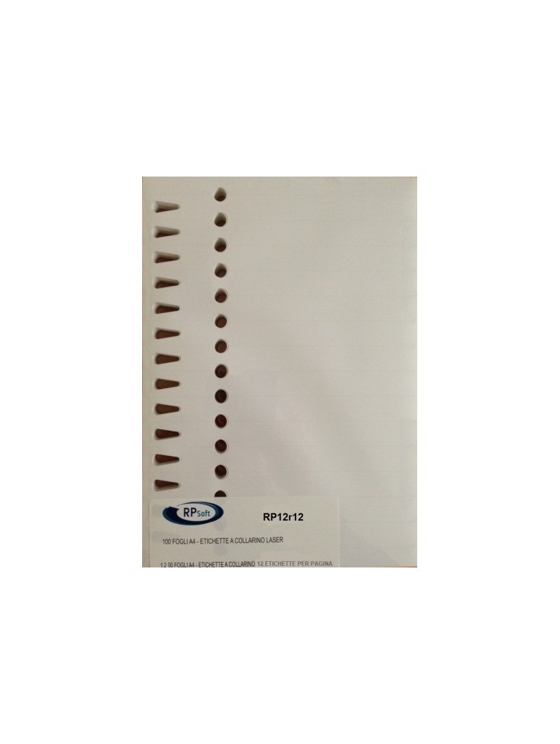 COLLARINO 210X22,5 mm - 12 PER PAGINA