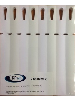 COLLARINO 250X26 mm - 8 per pagina